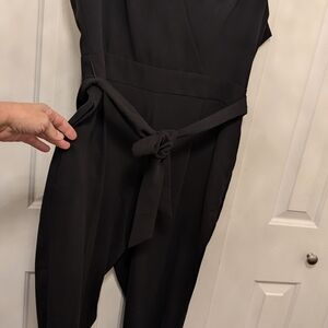 H&M Black Belted Jumpsuit